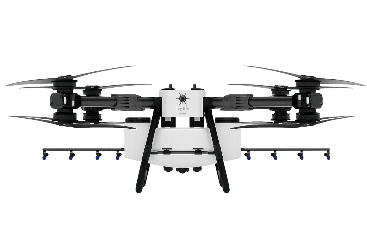 Hylio spray drone model